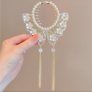 Tassel Bun Hair Decoration